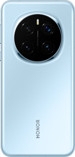 HONOR Magic7 Pro in blue, rear view